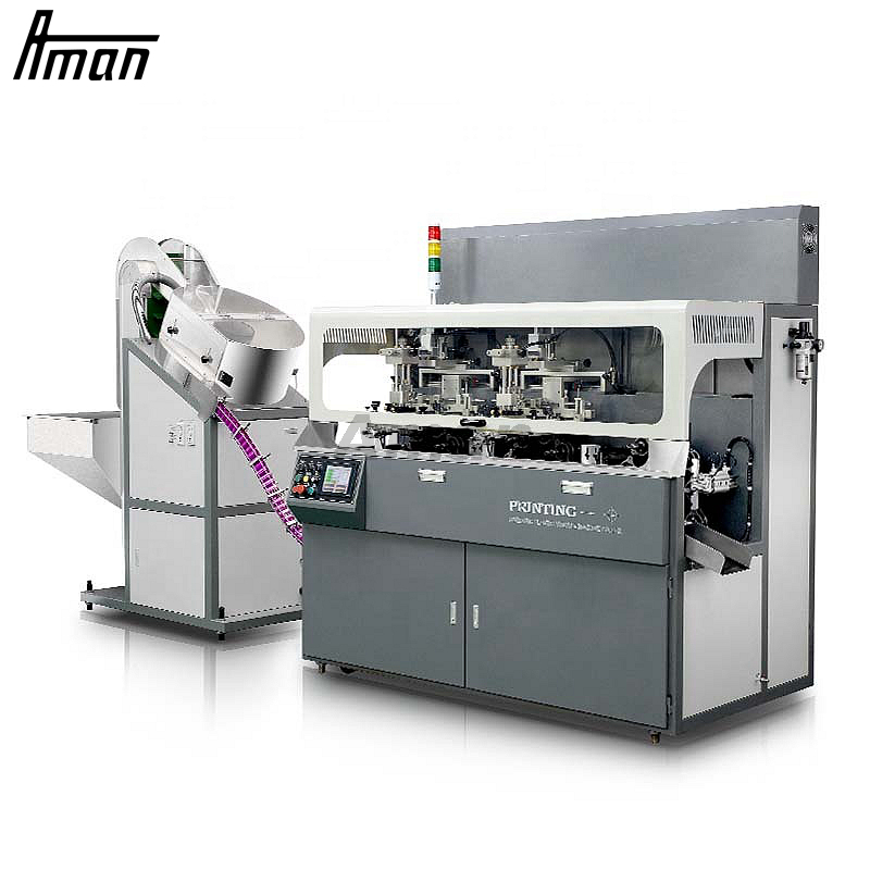 Automatique 2 couleurs UV Printing 1 couleur Machine d'estampage à chaud